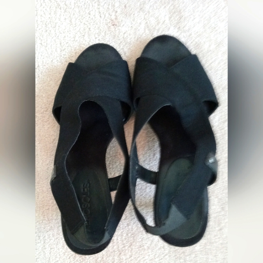 Used black woman's heels